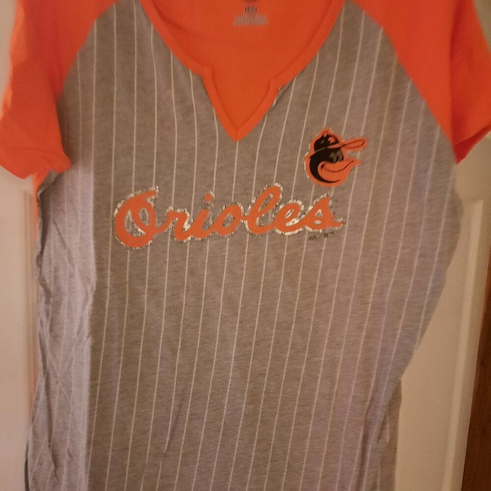 Women's Baltimore Orioles T-Shirt (Cooperstown Collection)  Size XL